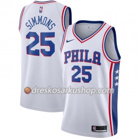 Muški NBA Dres Philadelphia 76ers Ben Simmons 25 Nike 2019-20 Association Edition Swingman